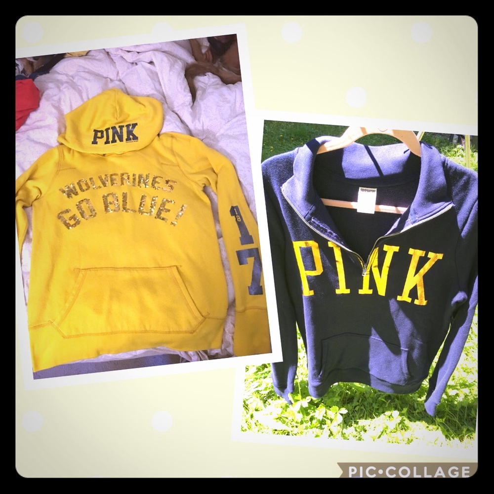 Victoria Secret Pink U of M hoodie’s (2)